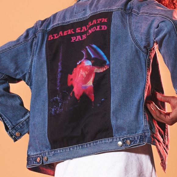 Black Sabbath Denim Jacket Rare 